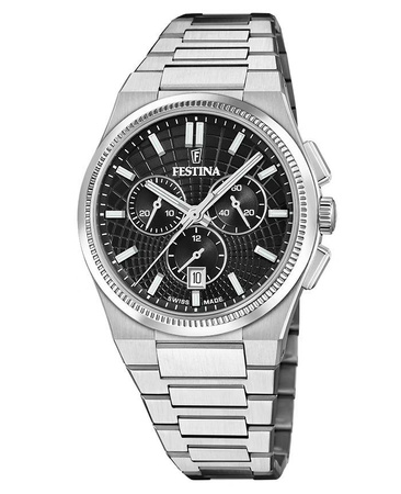 ZEGAREK FESTINA Rivé Chrono Swiss Made F20059/4