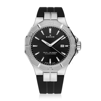 ZEGAREK EDOX Delfin The Original Date 53021-3CA-NIN WR200 43mm