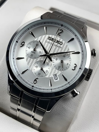 ZEGAREK SEIKO CHRONOGRAPH SSB337P1