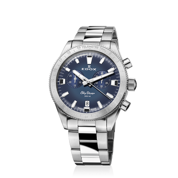 ZEGAREK EDOX Skydiver Chronograph 10116-3-BUIDN