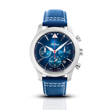 ZEGAREK BALTICUS Flying Seal BALFSQCHBLU 44mm Niebieski Limited Edition 80szt