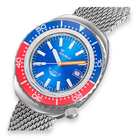 ZEGAREK MĘSKI SQUALE 2002 Blue-Red 2002.SS.BLR.BL.ME22