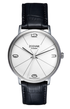 ZEGAREK  BŁONIE Zodiak Mechaniczny Biały