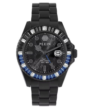 ZEGAREK Philipp Plein GMT-I Challenger Baguettes PWPZA0324