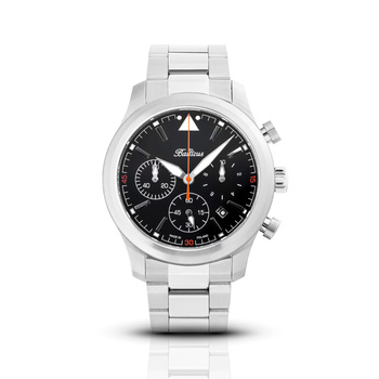 ZEGAREK BALTICUS Flying Seal BALFSQCHBLA 44mm Czarny Limited Edition 50szt.