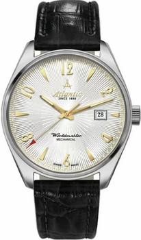 ZEGAREK ATLANTIC WORLDMASTER MECHANICAL ART DECO 51651.41.25G
