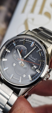 ZEGAREK ORIENT Contemporary Automatic Stretto Sun & Moon RA-AK0311N30B