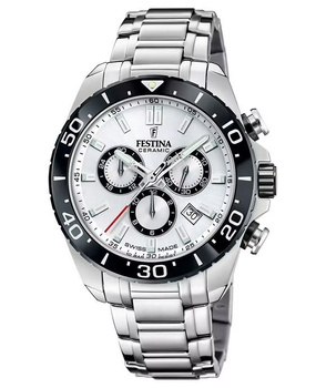 ZEGAREK FESTINA Ceramic Chrono Swiss Made F20042/1