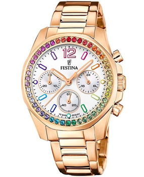 ZEGAREK FESTINA Boyfriend Rainbow Chrono F20639/2