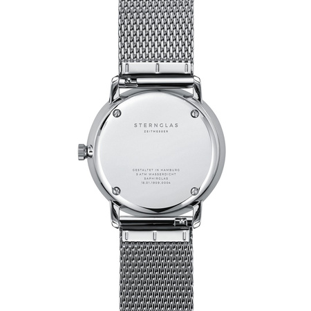 ZEGAREK STERNGLAS Naos white, 38 mm quartz S01-NA01-MI04