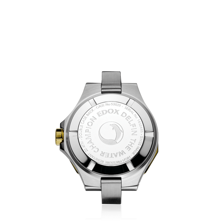 ZEGAREK EDOX Delfin The Original Diver Date Lady 53020-357JM-NADD
