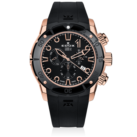 ZEGAREK EDOX CO-1 Chrono Titanium 10242-TINR-NIR WR100 45mm