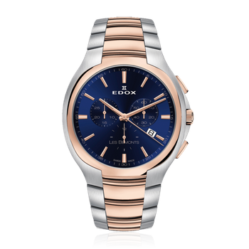 ZEGAREK EDOX 10239-357R-BUIR LES BÉMONTS ULTRA SLIM CHRONOGRAPH