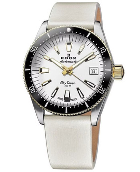 ZEGAREK EDOX Skydiver Ladies SET 80131-357JNC-BI