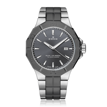 ZEGAREK EDOX Delfin The Original Date 53021-3GM-GIN WR200 43mm