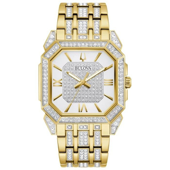 ZEGAREK BULOVA 98A295 OCTAVA GOLD/SILVER 300 CRYSTALS