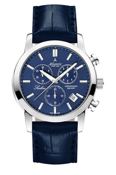 ZEGAREK ATLANTIC Classic Sapphire Chronograph 62450.41.51