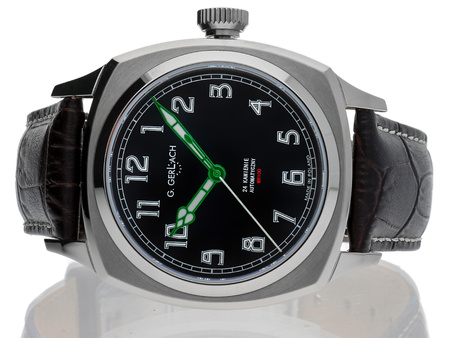 ZEGAREK MĘSKI G. GERLACH CZOŁG 7TP AUTOMAT GGCZ7TP