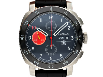 ZEGAREK MĘSKI G. GERLACH LIMITED PZL P.11c TAKATAKA