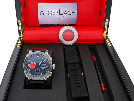 ZEGAREK MĘSKI G. GERLACH LIMITED PZL P.11c TAKATAKA