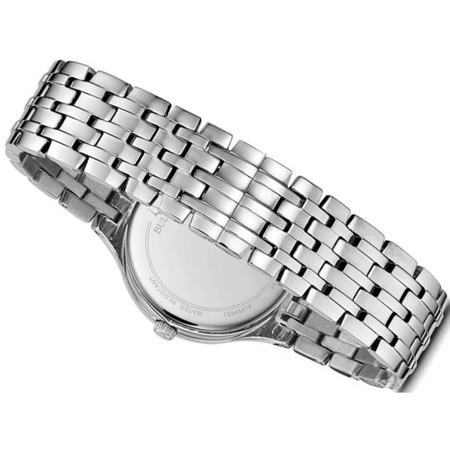 ZEGAREK DAMSKI BULOVA 96X146 SWAROVSKI CRYSTAL SILVER SUPER SLIM