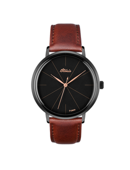 ZEGAREK BŁONIE Zodiak Heban