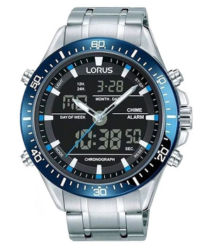 ZEGAREK LORUS Chrono Digital RW633AX9