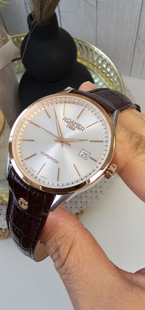 ZEGAREK ROAMER Superior 3H Gents 508833 49 15 05