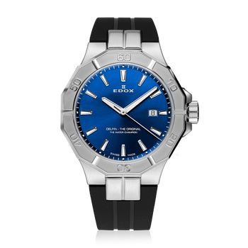 ZEGAREK EDOX Delfin The Original Date 53021-3CA-BUIN WR200 43mm