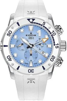 ZEGAREK EDOX 10242-TINB-BUICDNO CO-1 Chronograph Mens Watch 45mm 100ATM