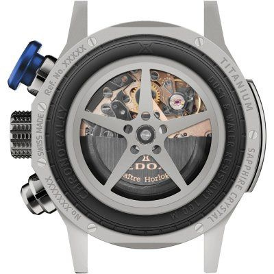 ZEGAREK EDOX Chronorally Automatic 01129-TBUCBR-BUBR