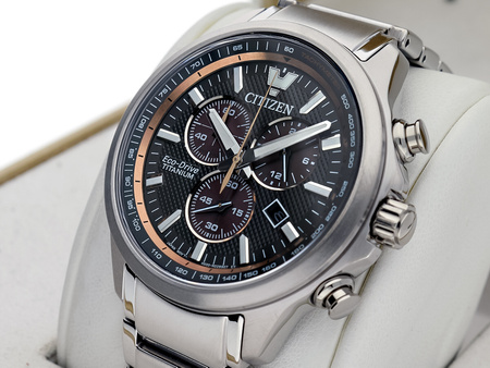ZEGAREK CITIZEN ECO-DRIVE AT2470-85H TITANIUM