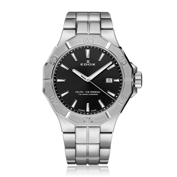 ZEGAREK EDOX Delfin The Original Date 53021-3M-NIN WR200 43mm