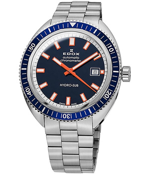 ZEGAREK EDOX Hydro-sub Date Automatic 80128-3BUM-BUIO