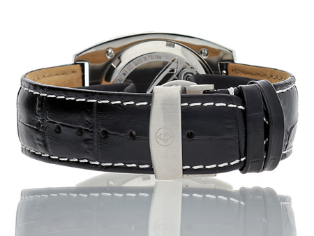 ZEGAREK MĘSKI G. GERLACH CWS T1 BLACK SILVER GGCWSBS