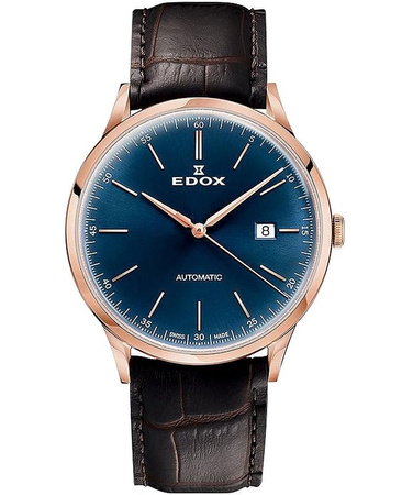ZEGAREK EDOX Automatic Les Vauberts 80106-37RC-BUIR