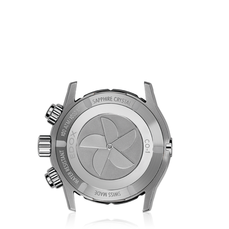 ZEGAREK EDOX 10242-TIN-VIN CO-1 Chronograph Mens Watch 45mm 100ATM