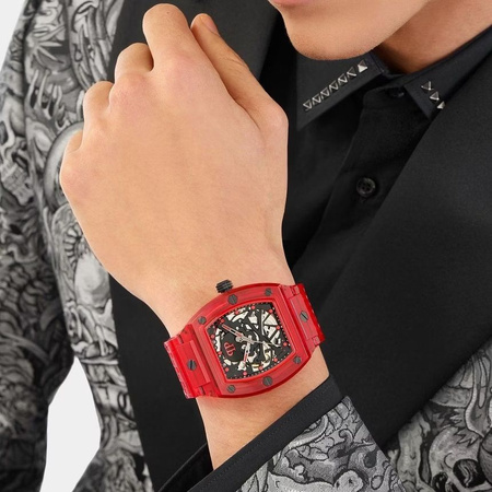 ZEGAREK Philipp Plein The Skeleton Crystal Automatic PWPTA0224