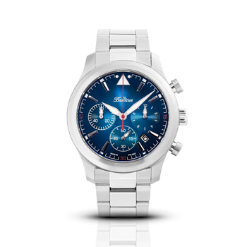 ZEGAREK BALTICUS Flying Seal BALFSQCHBLU 44mm Niebieski Limited Edition 80szt