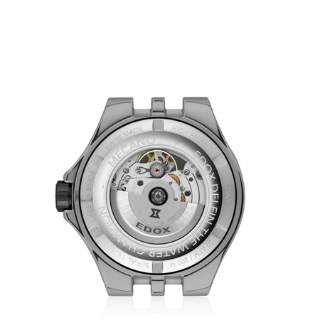 ZEGAREK EDOX Delfin Mecano Skeleton 85303-357GNM-NGN WR200 43mm