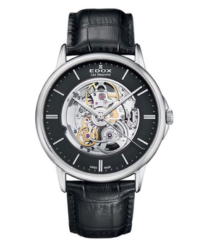 ZEGAREK EDOX Les Bemonts Automatic Skeleton 85300-3-NIN
