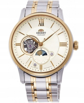 ZEGAREK ORIENT Sun & Moon Open Heart Automatic  RA-AS0007S10B