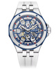 ZEGAREK EDOX Delfin Mecano Skeleton 85303-357BUCAB-BUIRB