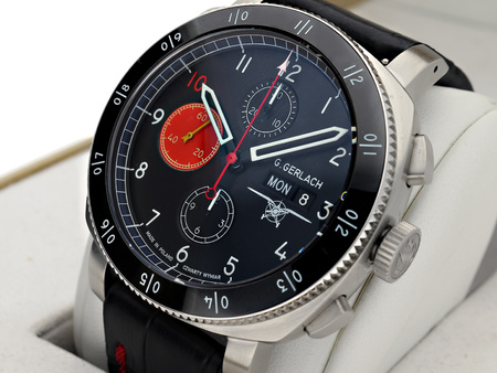 ZEGAREK MĘSKI G. GERLACH LIMITED PZL P.11c TAKATAKA