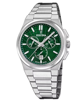 ZEGAREK FESTINA Rivé Chrono Swiss Made F20059/3