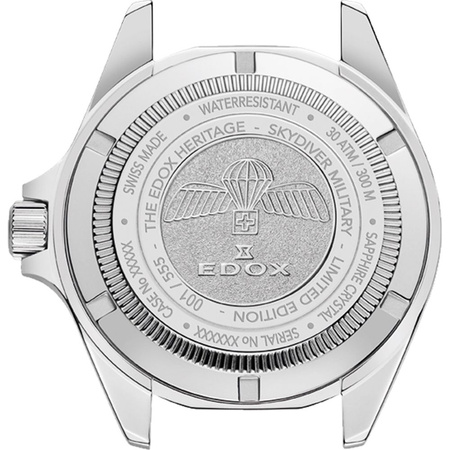 ZEGAREK EDOX Automatic Skydiver 70s Date 80115 3VM NN