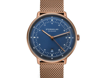 ZEGAREK STERNGLAS Hamburg dark blue, 42 mm S01-HH27-MI11