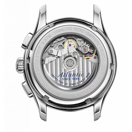 ZEGAREK ATLANTIC WORLDMASTER CHRONOGRAPH 52852.41.55R