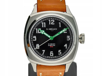 ZEGAREK MĘSKI G. GERLACH CZOŁG 7TP AUTOMAT GGCZ7TP