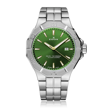 ZEGAREK EDOX Delfin The Original Date 53021-3M-VID WR200 43mm